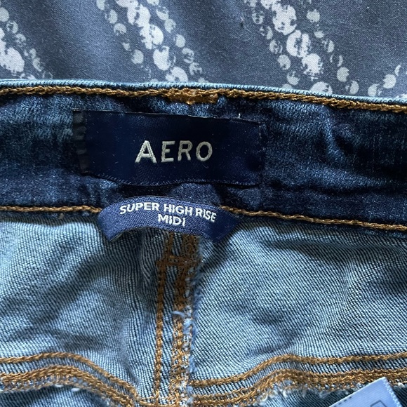 Aeropostale dark wash shorts - Picture 4 of 4